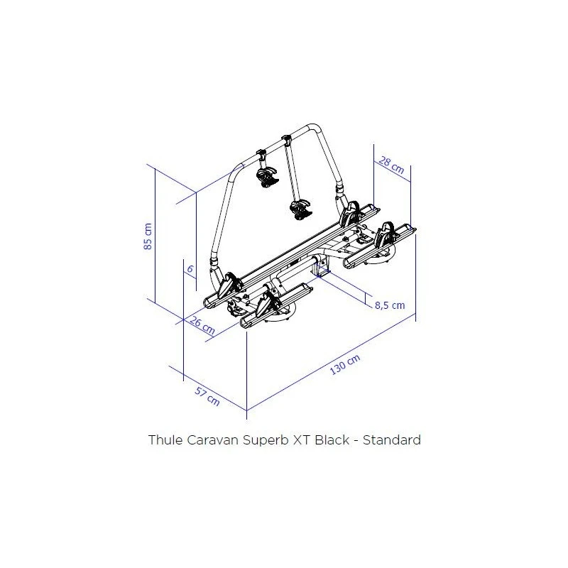 THULE Caravan Superb XT Black Standard 8 THULE Caravan Superb XT Black Standard – Image 8