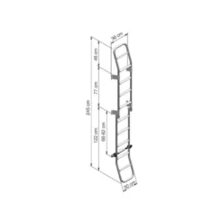 THULE Ladder 10 Steps 8 THULE Ladder 10 Steps -Magasin De Matériel De Camping thule ladder double 10 3
