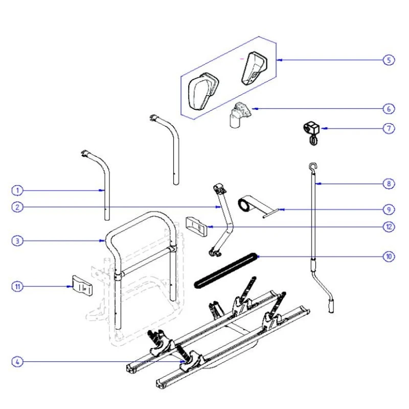 THULE Pièces Détachées Pour Omnibike 1 THULE Pièces Détachées Pour Omnibike
