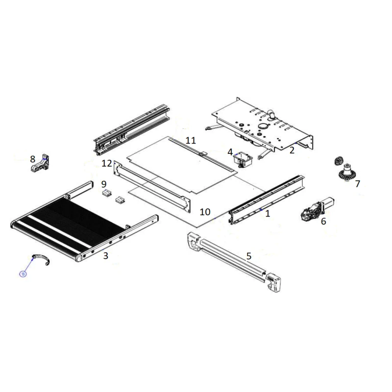 THULE Pièces Détachées Slide-Out Step V19 1 THULE Pièces Détachées Slide-Out Step V19