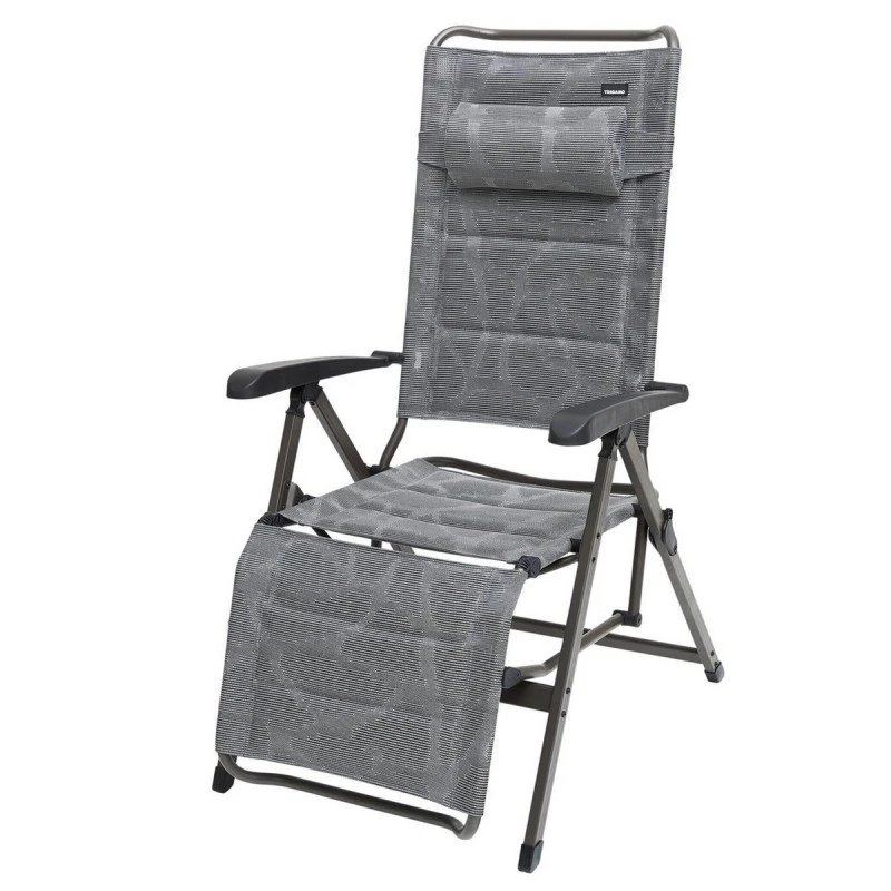 TRIGANO Fauteuil Relax Alu Matelassé 1 TRIGANO Fauteuil Relax Alu Matelassé