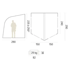 TRIGANO Lima 300 13 TRIGANO Lima 300 -Magasin De Matériel De Camping trigano lima 300 6