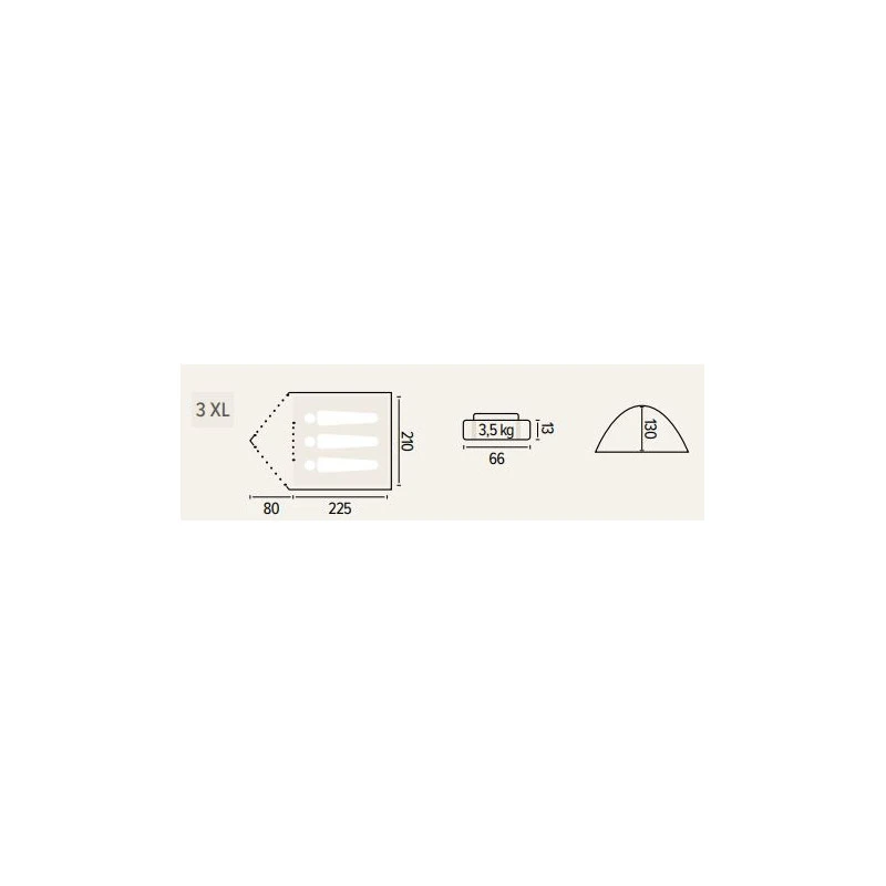 JAMET Tente Mexico 3 XL 3 JAMET Tente Mexico 3 XL – Image 3