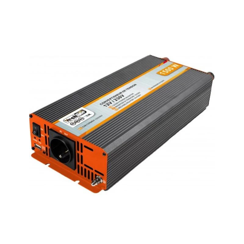VECHLINE Convertisseur 12/230V | 1500W Quasi Sinus 1 VECHLINE Convertisseur 12/230V | 1500W Quasi Sinus