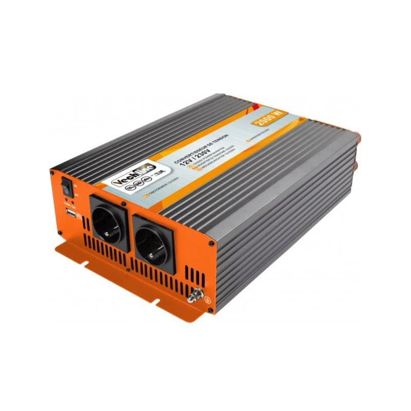 VECHLINE Convertisseur 12/230V | 2000W Quasi Sinus 1 VECHLINE Convertisseur 12/230V | 2000W Quasi Sinus