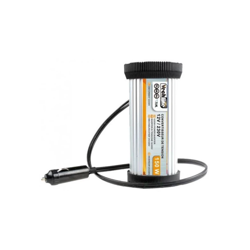 VECHLINE Convertisseur Canette 12/230V | 150W Quasi Sinus 1 VECHLINE Convertisseur Canette 12/230V | 150W Quasi Sinus